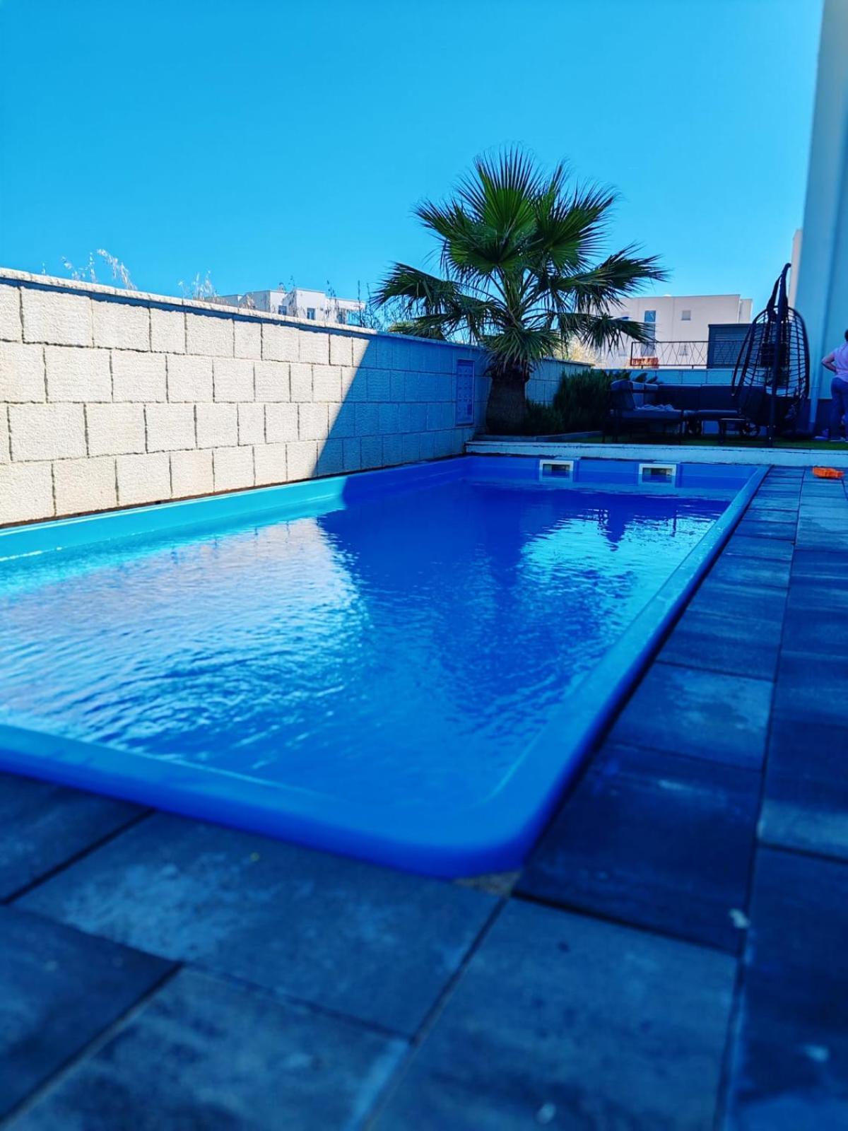 Apartmani Anastasia With Pool, 诺瓦利娅 外观 照片